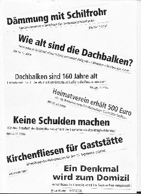 Zeitungsüberschriften 2