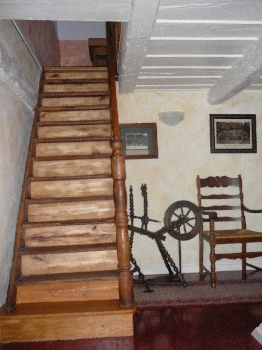 Treppe vom 1. ins 2. Obergeschoss