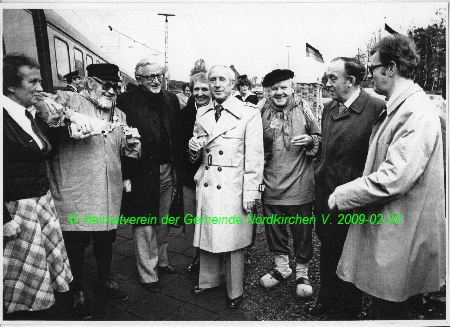 Capelle Bahnhof um 1978 50 jhriges Bestehen