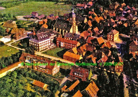 Nordkirchen 3 Flugaufnahme um 1965